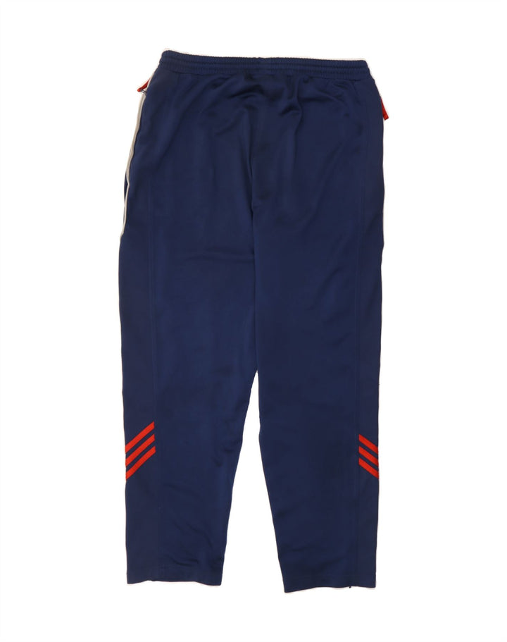 ADIDAS Mens Tracksuit Trousers UK 36/38 Small  Navy Blue Polyester Vintage Adidas and Second-Hand Adidas from Messina Hembry 
