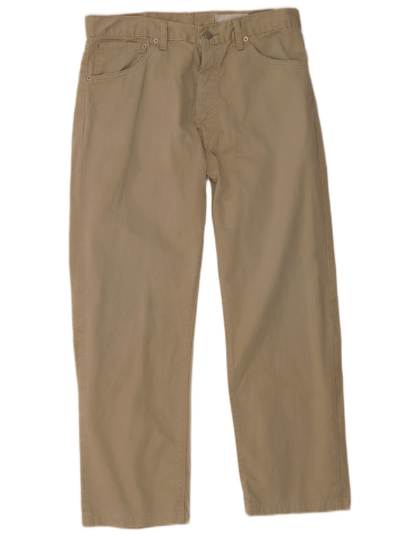 Levi's Herre 551 Straight Casual Bukser W36 L28 Beige Bomuld