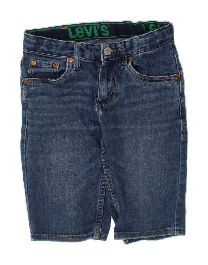 LEVI'S Boys Denim Shorts 9-10 Years W24  Blue Cotton Vintage Levi's and Second-Hand Levi's from Messina Hembry 