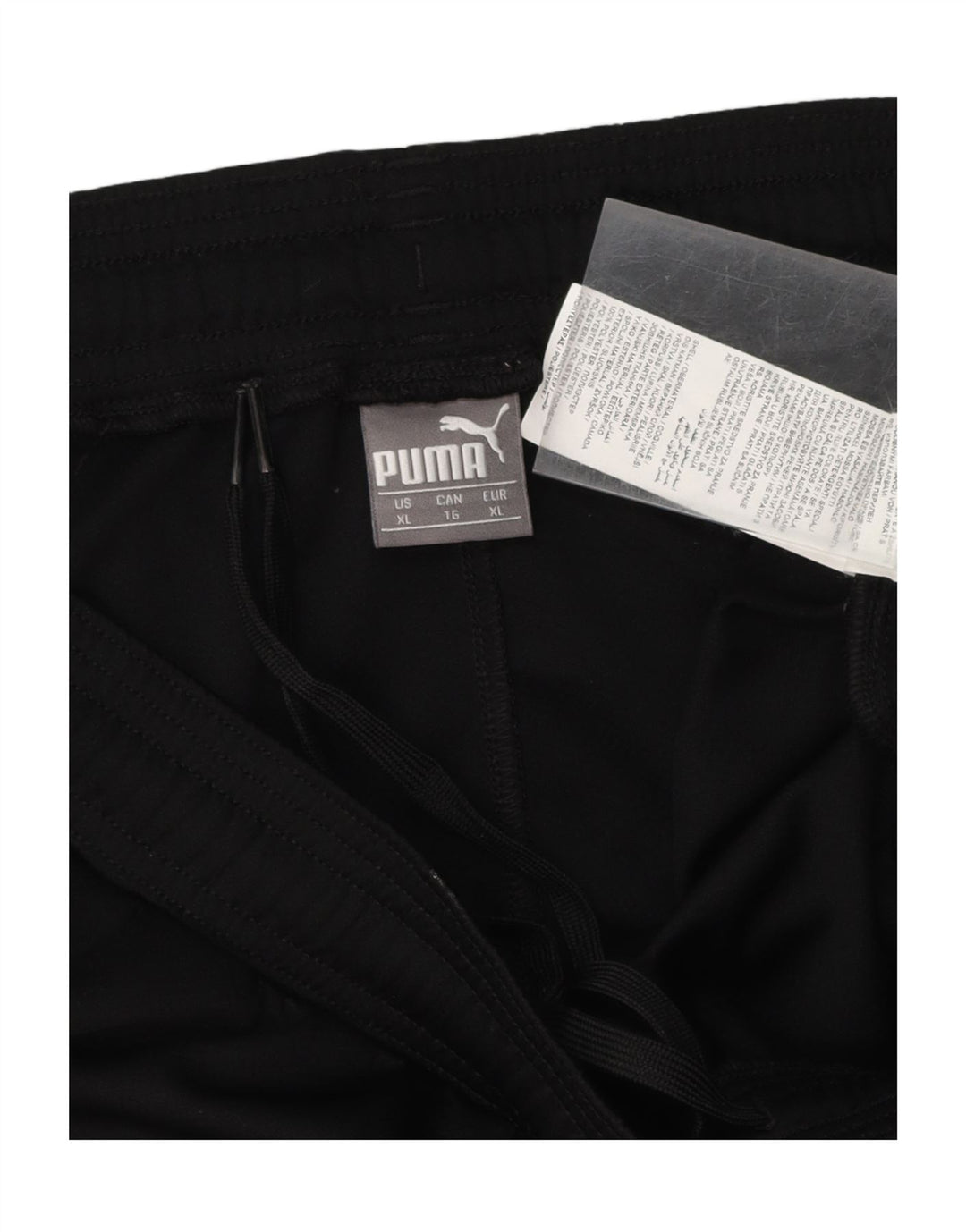 PUMA Mens Sport Shorts XL  Black Polyester Vintage Puma and Second-Hand Puma from Messina Hembry 
