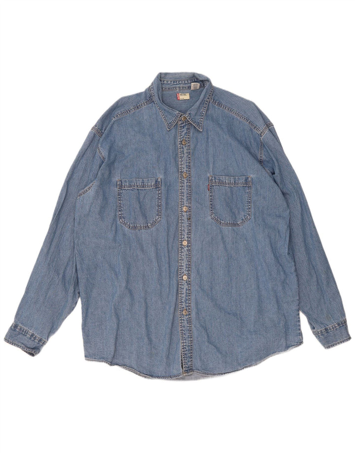 Levi's Herre Denim Shirt XL Blå Bomuld