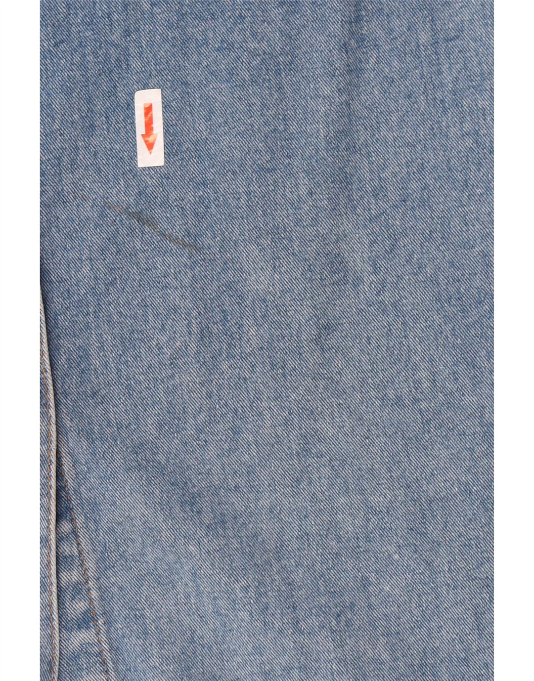 Zara Dame Denim Nederdel Small W28 Blå