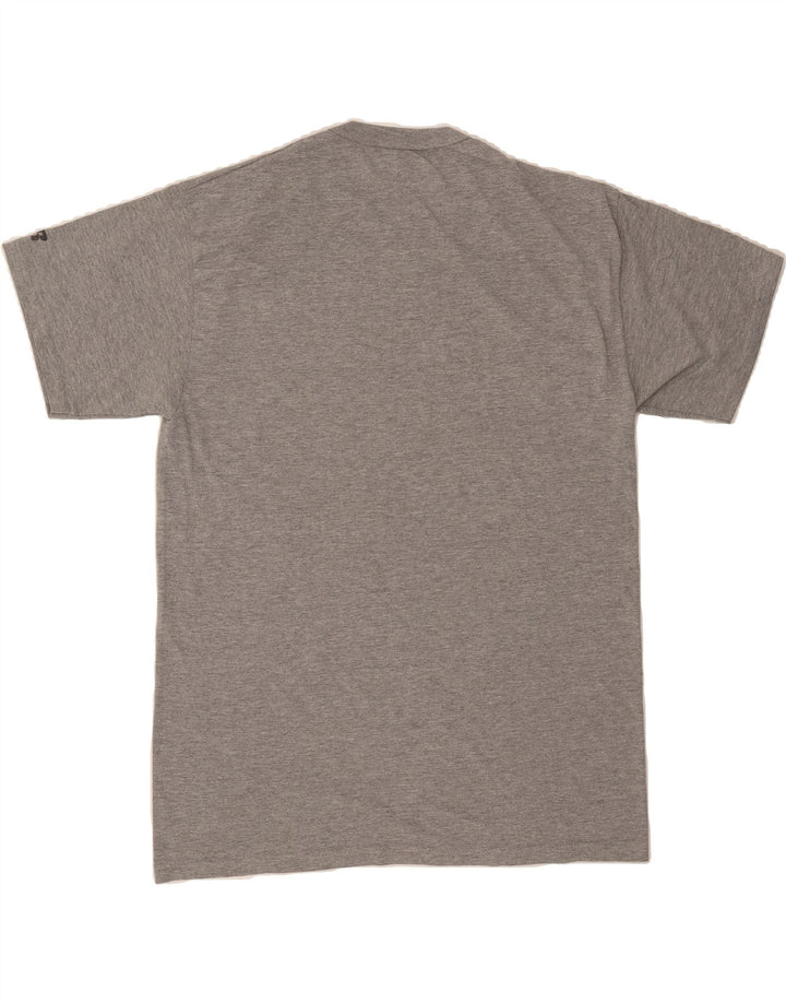 RUSSELL ATHLETIC Mens T-Shirt Top Large Grey Polyester Vintage Russell Athletic and Second-Hand Russell Athletic from Messina Hembry 