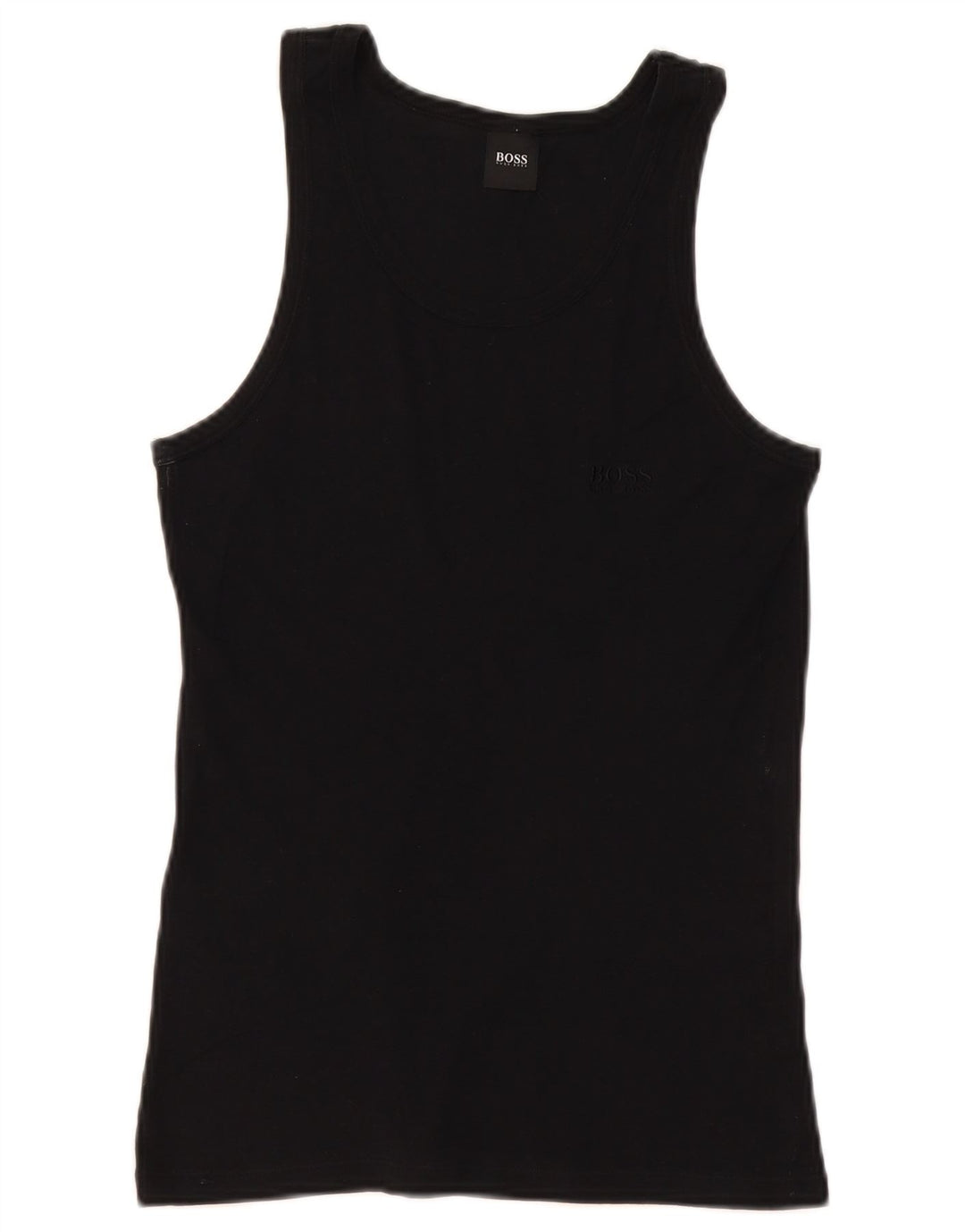 Hugo Boss Herrevest Top XS Sort Bomuld