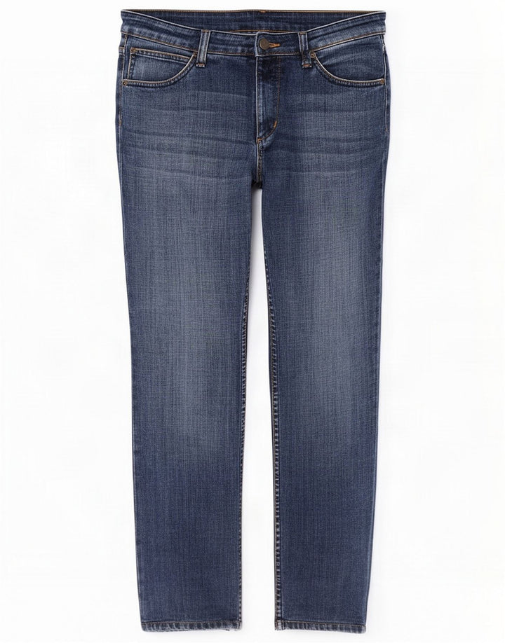 Lee Dame Slim Jeans W32 L27 Blå Bomuld