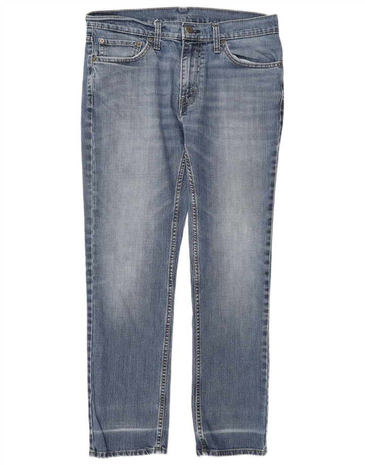 Levi's Slim Jeans til kvinder W32 L30 blå bomuld