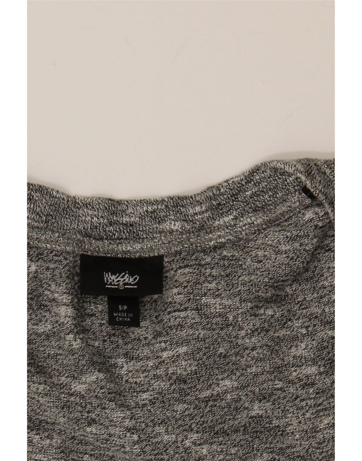 MOSSIMO Womens Longline Cardigan Sweater UK 10 Small Grey Rayon Vintage Mossimo and Second-Hand Mossimo from Messina Hembry 
