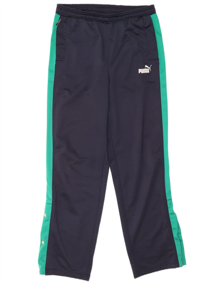 Puma Herre Hooded Graphic Full Tracksuit XL Grøn Colourblock Polyester