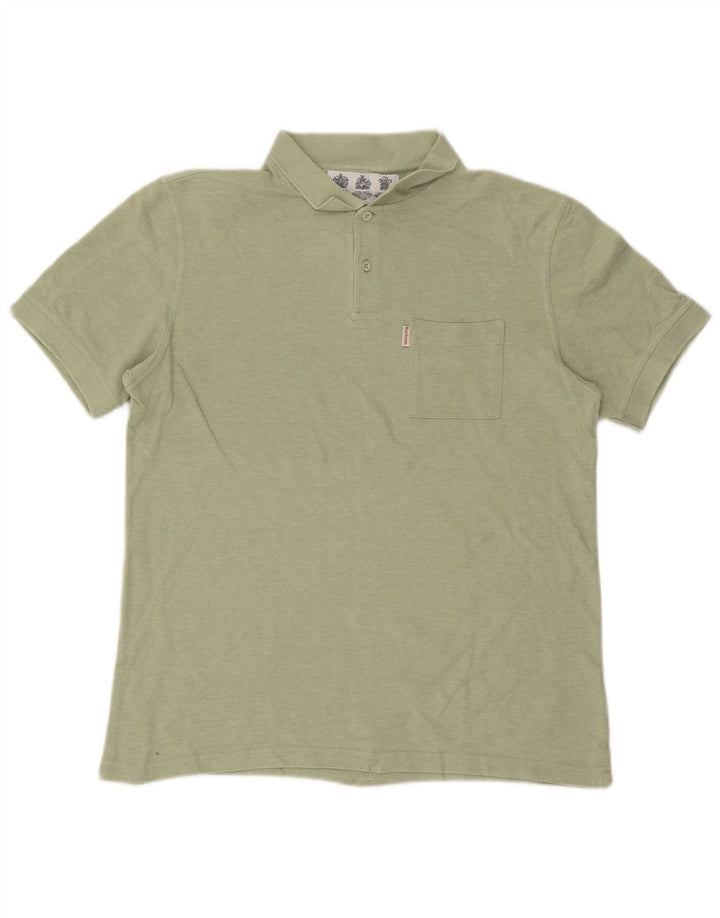 Barbour herre poloshirt XL grøn bomuld