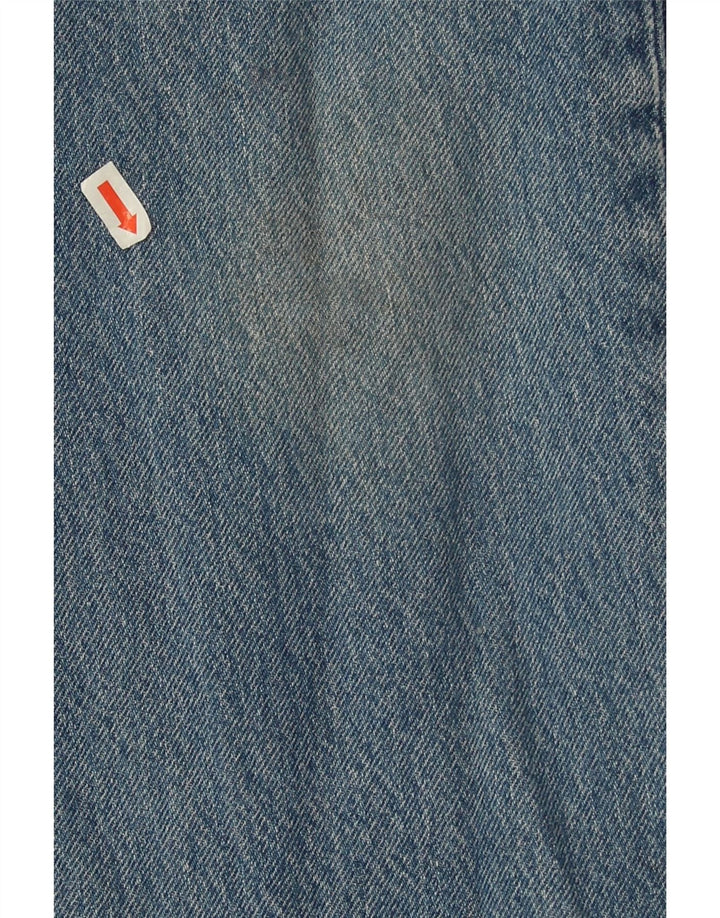 Levi's Herre 501 lige jeans W36 L32 blå bomuld