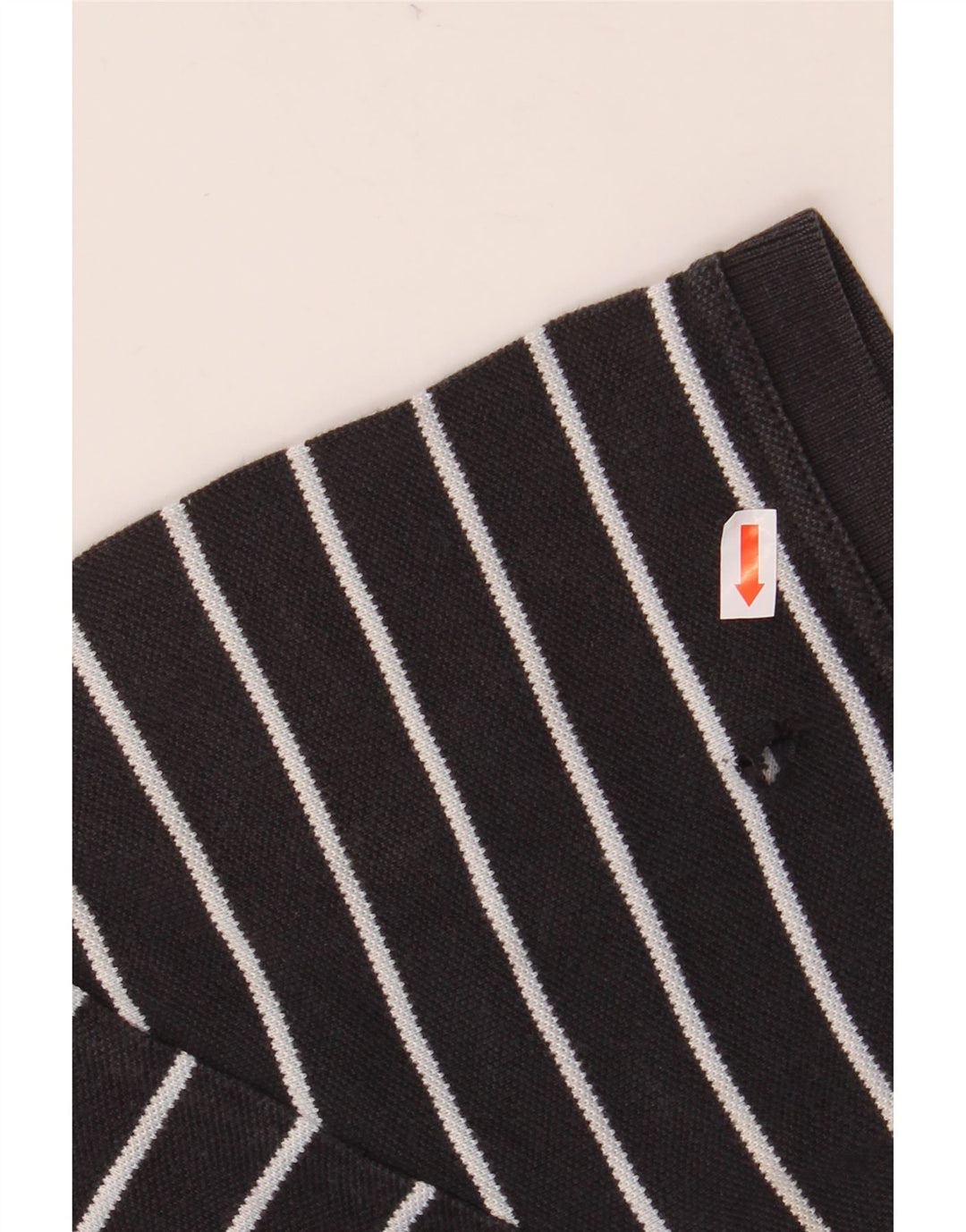 TOMMY HILFIGER Poloshirt til mænd Medium sort stribet bomuld