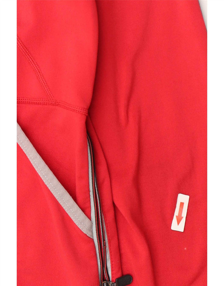 Calvin Klein Dame Golf Grafisk Træningsdragt Top Jacket UK 18 XL Rød