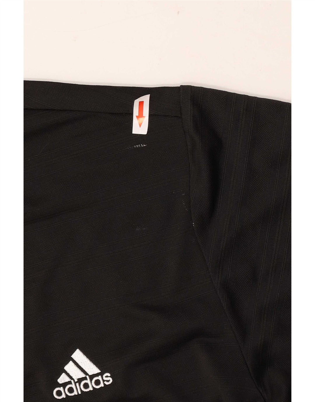 Adidas Polo Shirt til mænd Stor sort stribet polyester