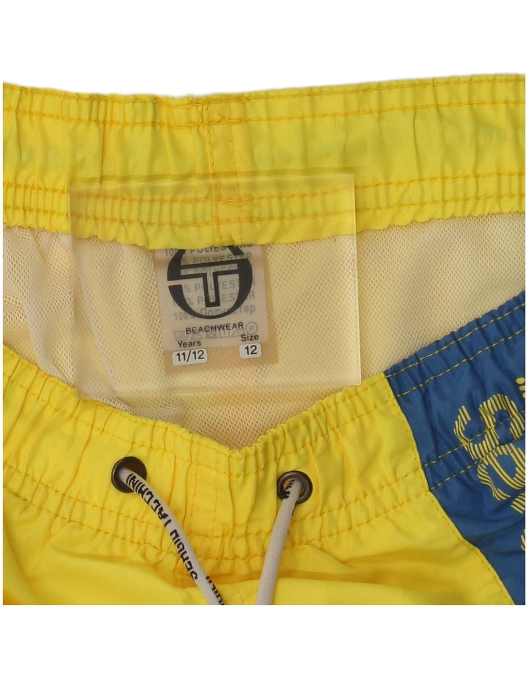 SERGIO TACCHINI Badeshorts til drenge 11-12 år Gul Colourblock