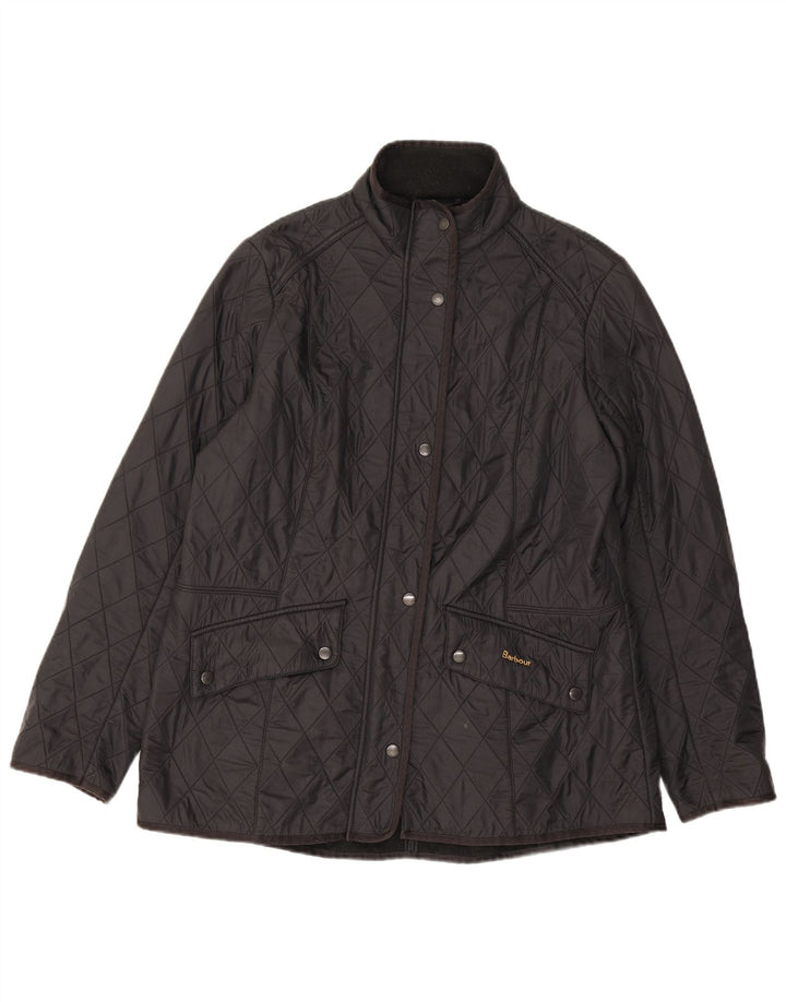Barbour Quiltet jakke til kvinder UK 20 2XL Sort