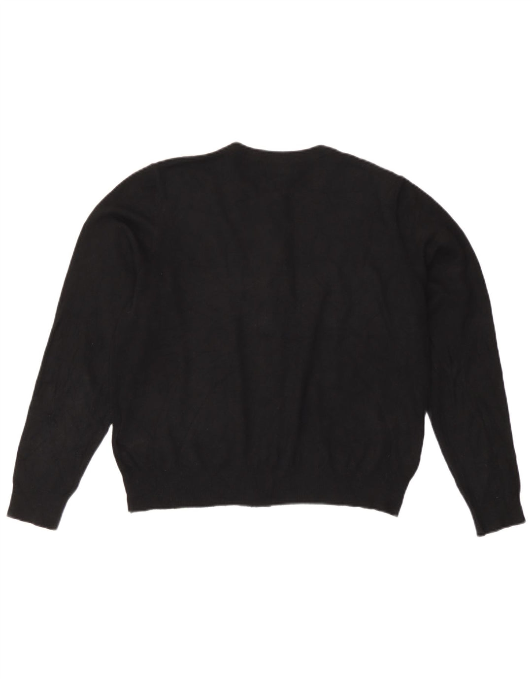 Marks & Spencer Dame Cardigan Sweater UK 16 Large Black Viscose