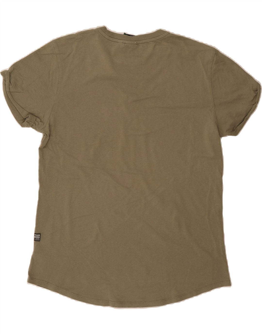 G-STAR Mens T-Shirt Top Medium Khaki Cotton Vintage G-Star and Second-Hand G-Star from Messina Hembry 
