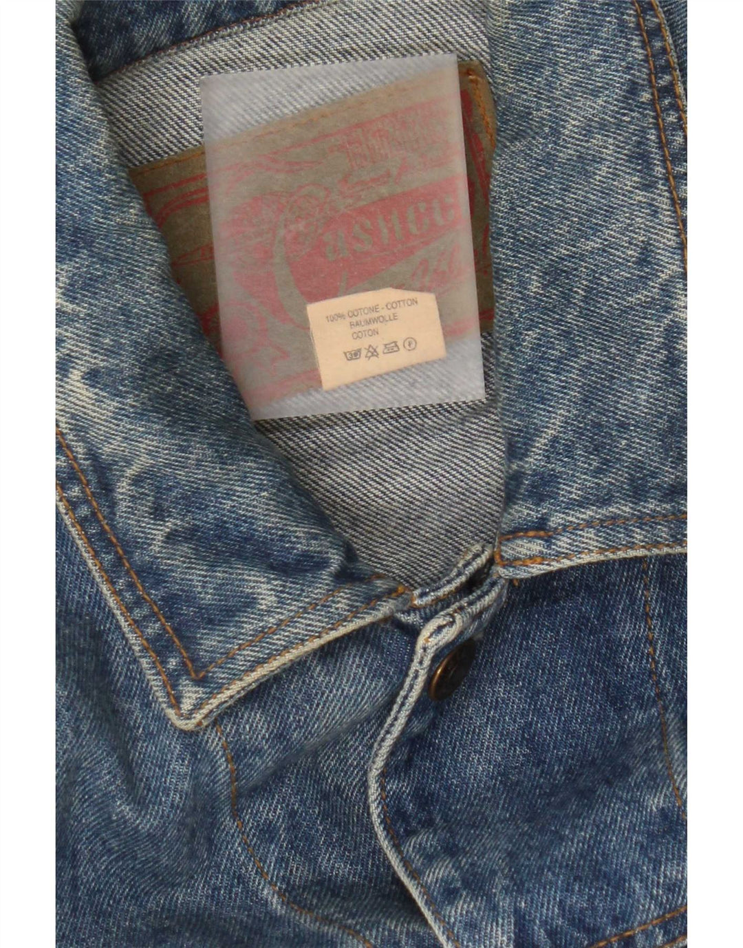 Cassuci Herre denimjakke UK 42 XL Blå Bomuld
