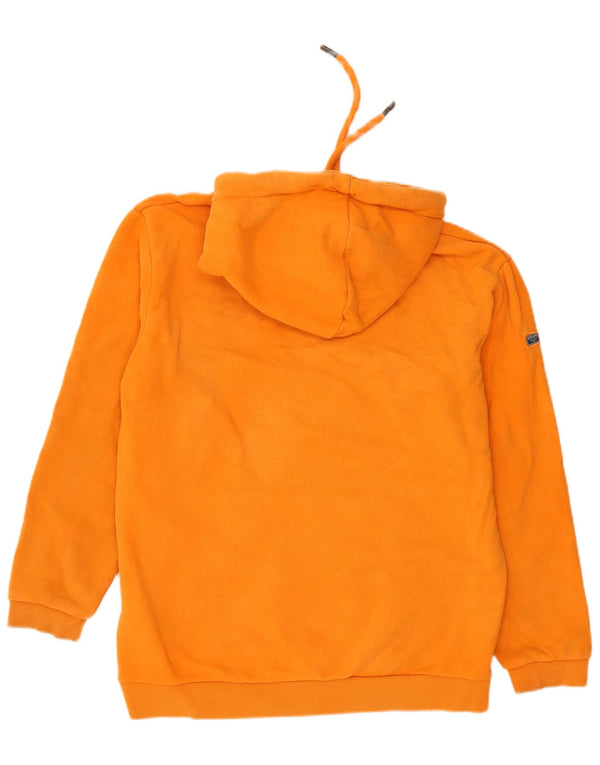 Superdry Grafisk hættetrøje til mænd, lille orange bomuld