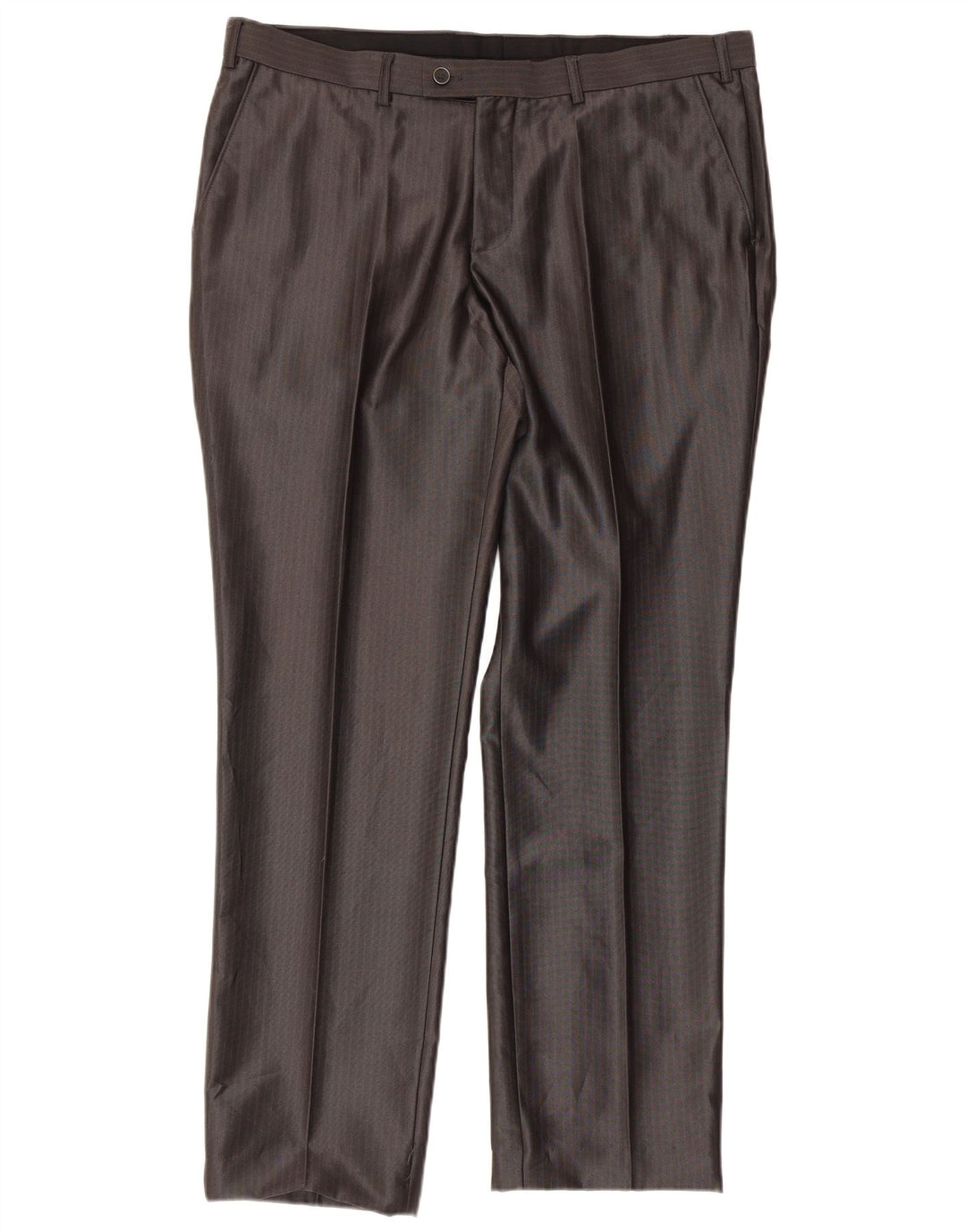 Angelo Litrico Herre 3-delt jakkesæt EU 54 2XL W38 L30 Grey Pinstripe Classic