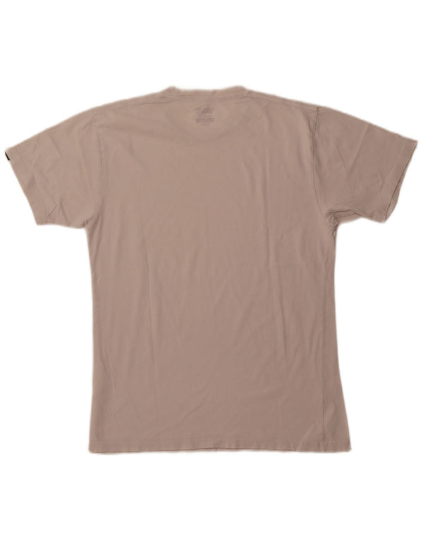 VANS Herre Classic Fit T-Shirt Top Medium Hvid Bomuld