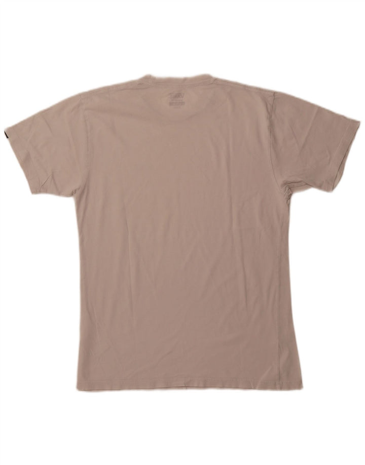 VANS Herre Classic Fit T-Shirt Top Medium Hvid Bomuld