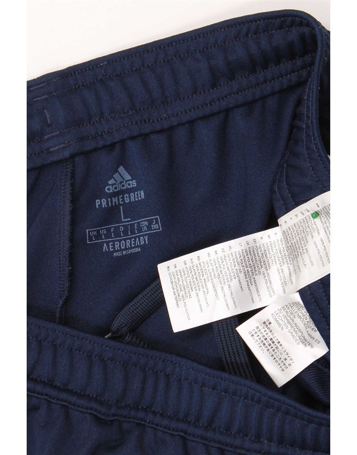 Adidas Aeroready træningsdragt bukser til mænd store marineblå polyester