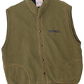 Outrage Herre Graphic Gilet UK 40 Large Khaki