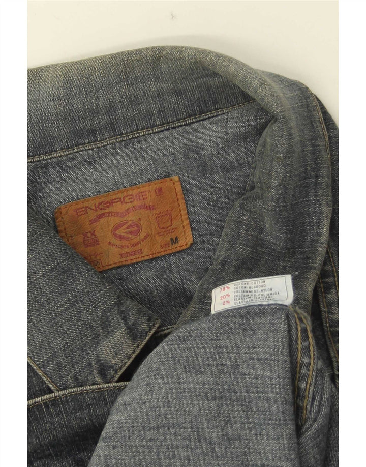 Energie Herre denimjakke UK 38 Medium Blue Cotton