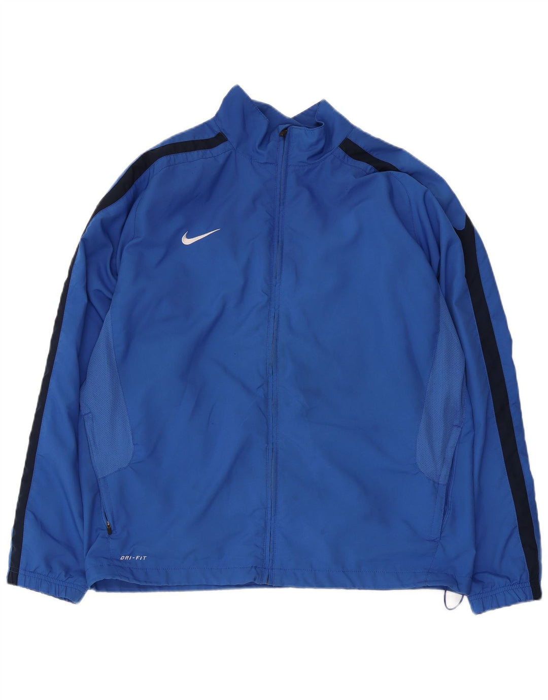 Nike Træningsdragt til mænd Topjakke XL Blå Colourblock Polyester Sports