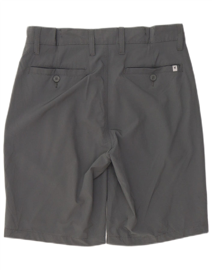 HURLEY Chino Shorts til mænd W30 mellemgrå polyester