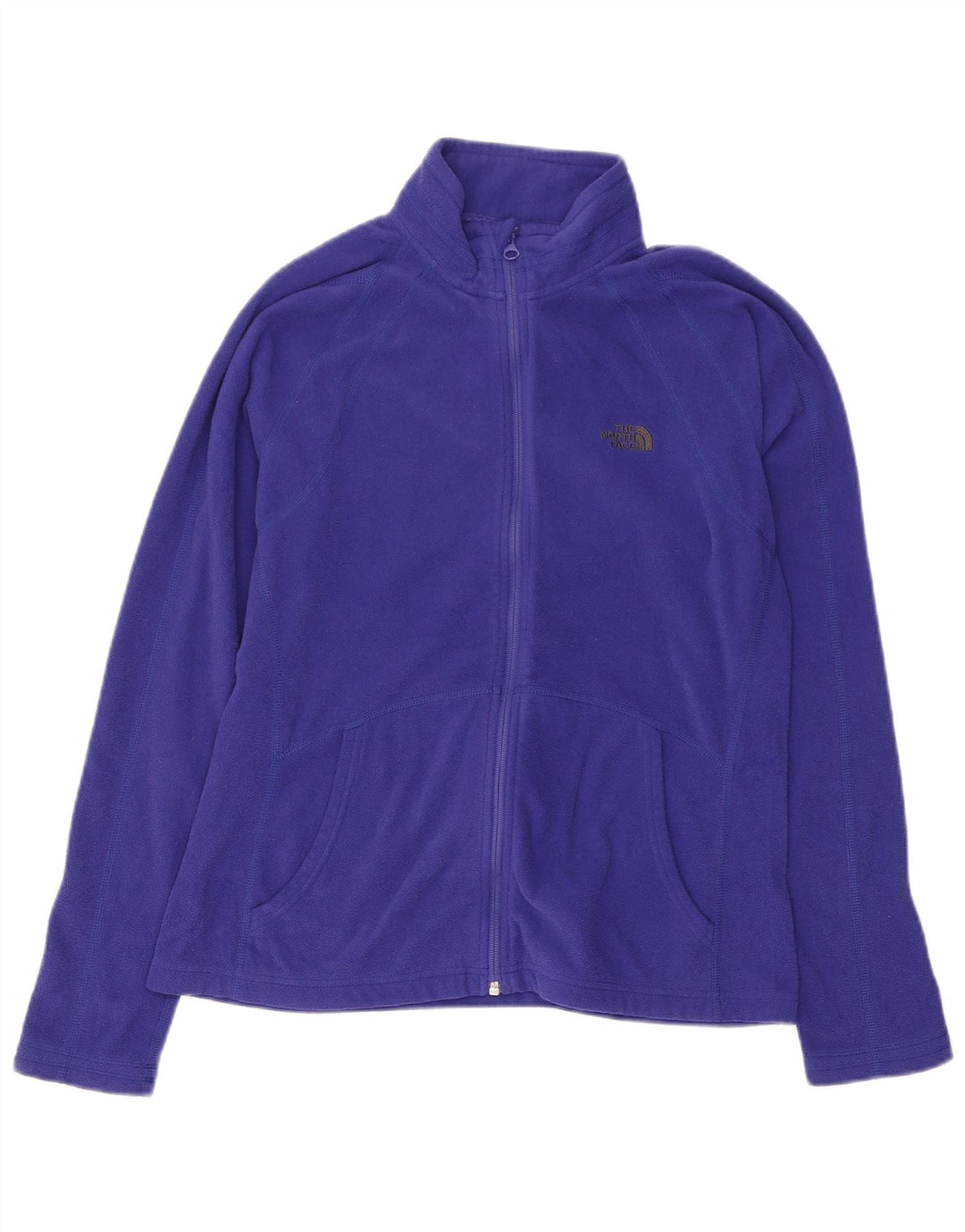THE NORTH FACE Fleecejakke til kvinder UK 16 Stor lilla polyester