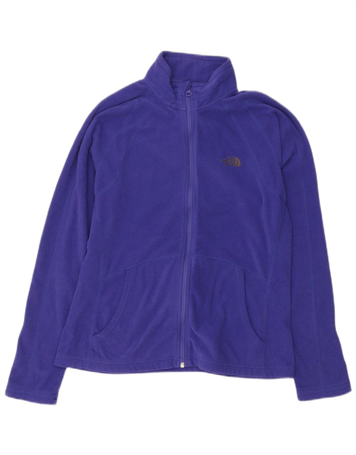 THE NORTH FACE Fleecejakke til kvinder UK 16 Stor lilla polyester