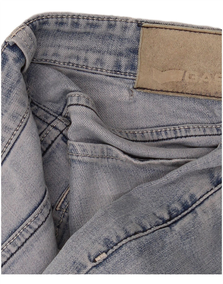 Gas Dame Slim Jeans W30 L34 Blå Bomuld