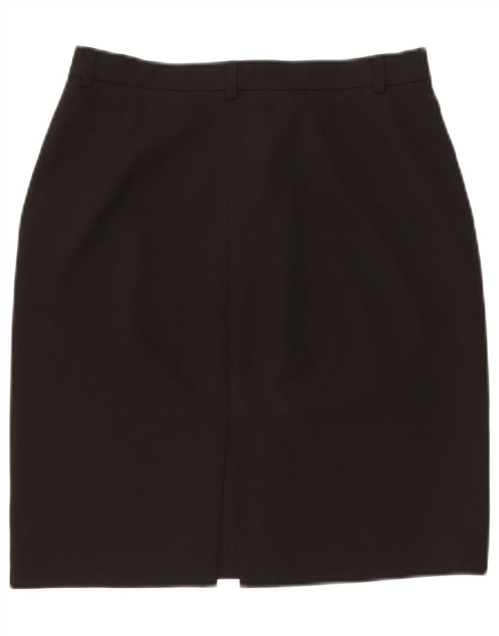 Exte Womens Ittierre Pencil Skirt IT 44 Medium W30 Sort Polyester