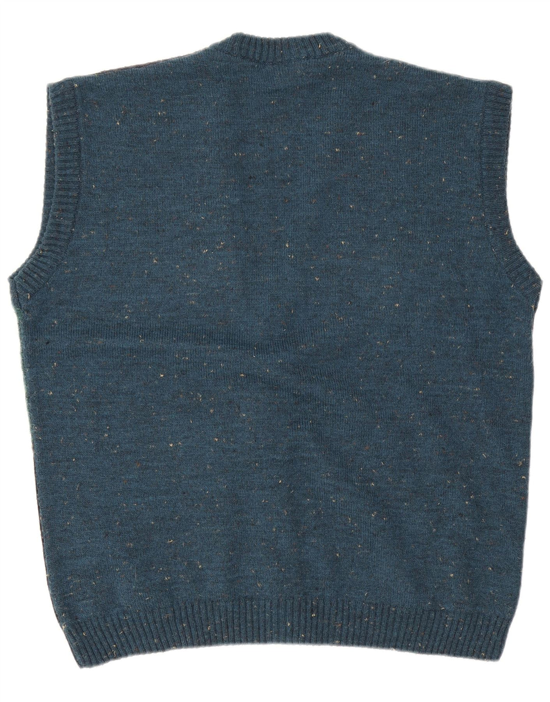 Maria Jose Herre ærmeløs cardigan sweater Large Multicolored Flecked