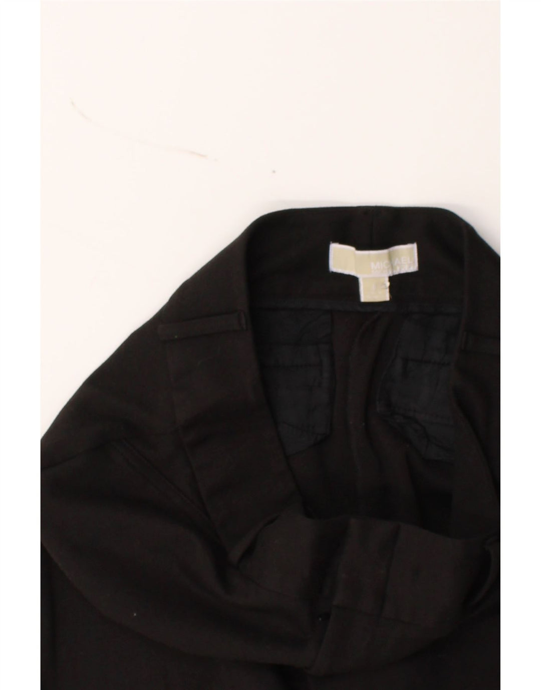 MICHAEL KORS Womens Straight Casual Trousers US 8 Medium W30 L29 Black Vintage Michael Kors and Second-Hand Michael Kors from Messina Hembry 