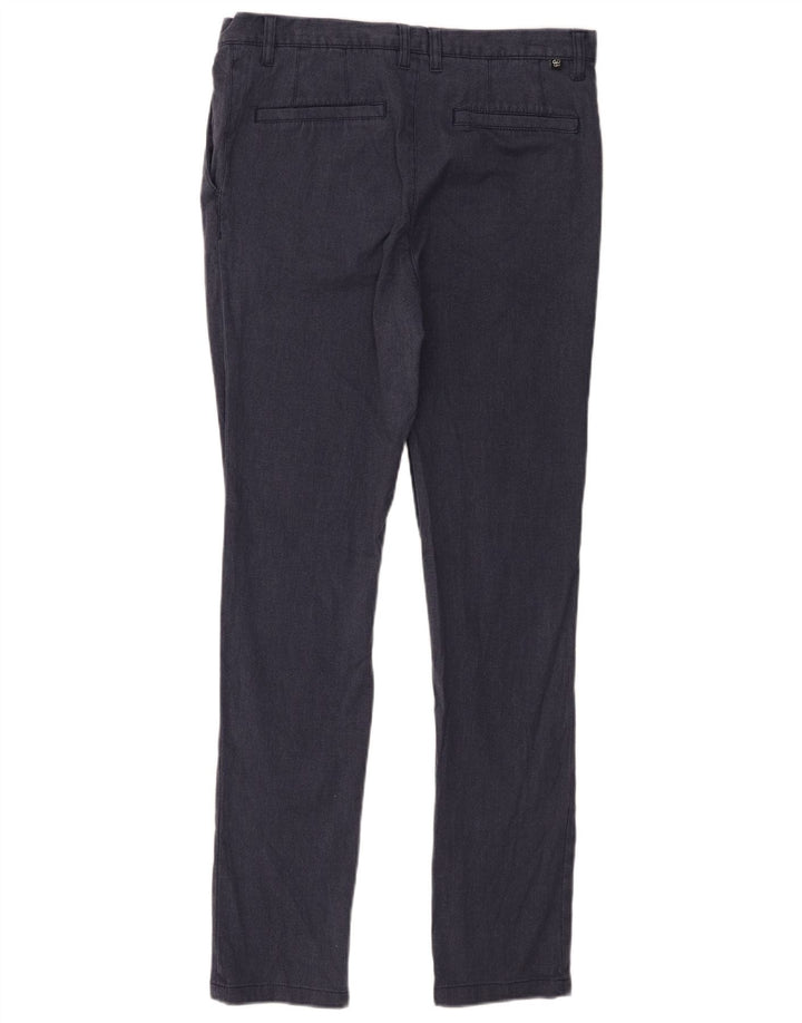 Ted Baker Herre Slim Chino Bukser W30 L31 Marineblå Polyester
