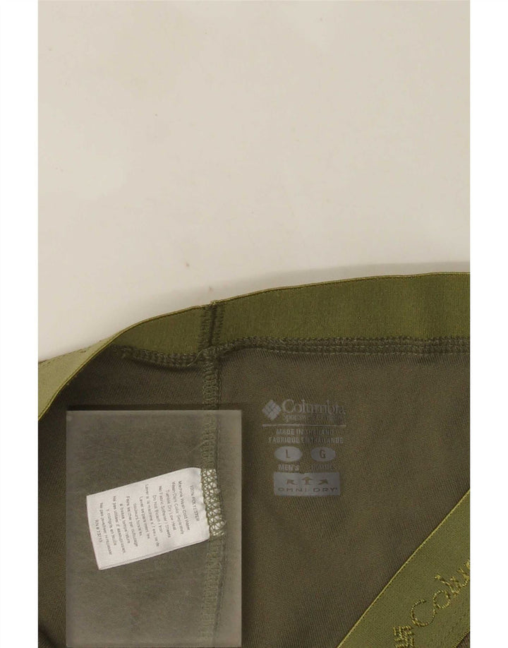 Columbia Herre Leggings Stor Grøn Polyester