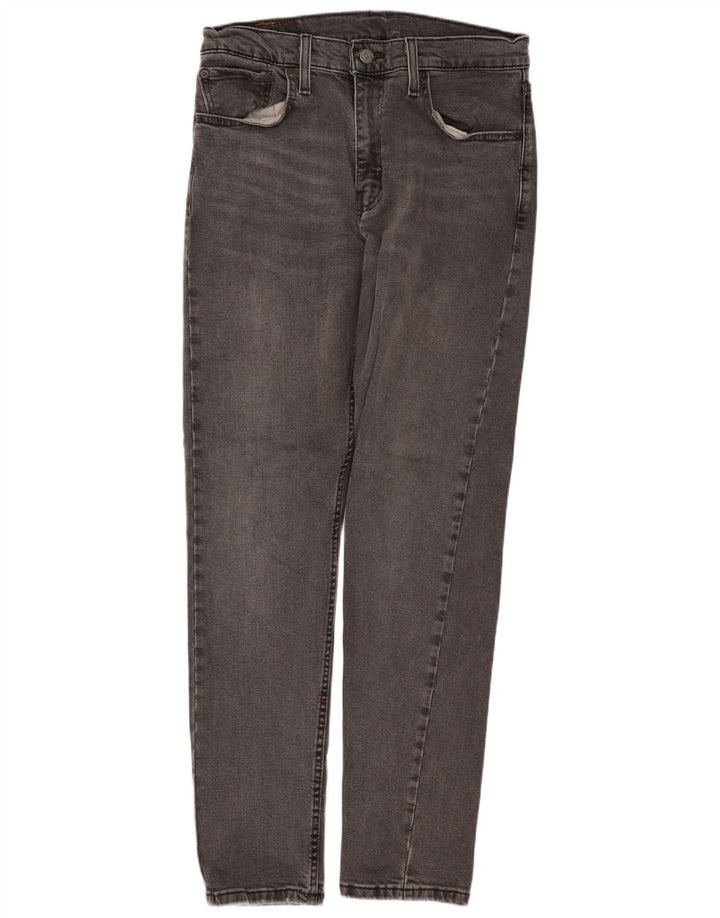 Levi's Herre 512 Slim Tapered Jeans W32 L32 Grå Bomuld