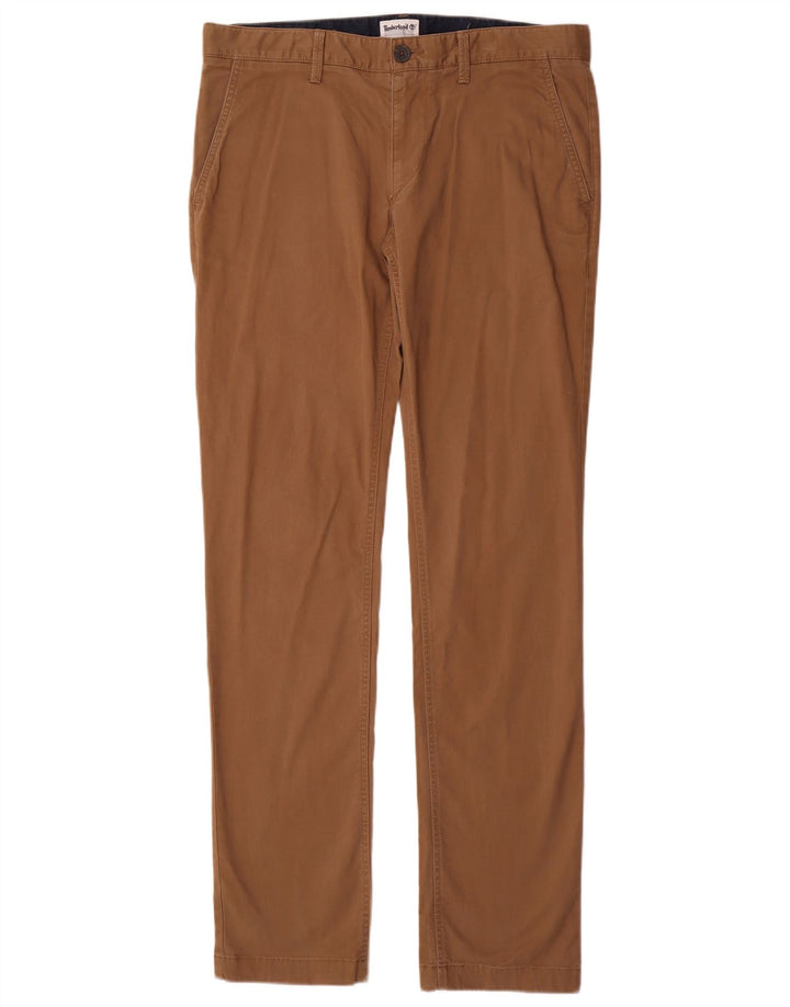 Timberland Herre Slim Chino Bukser W34 L34 Brun