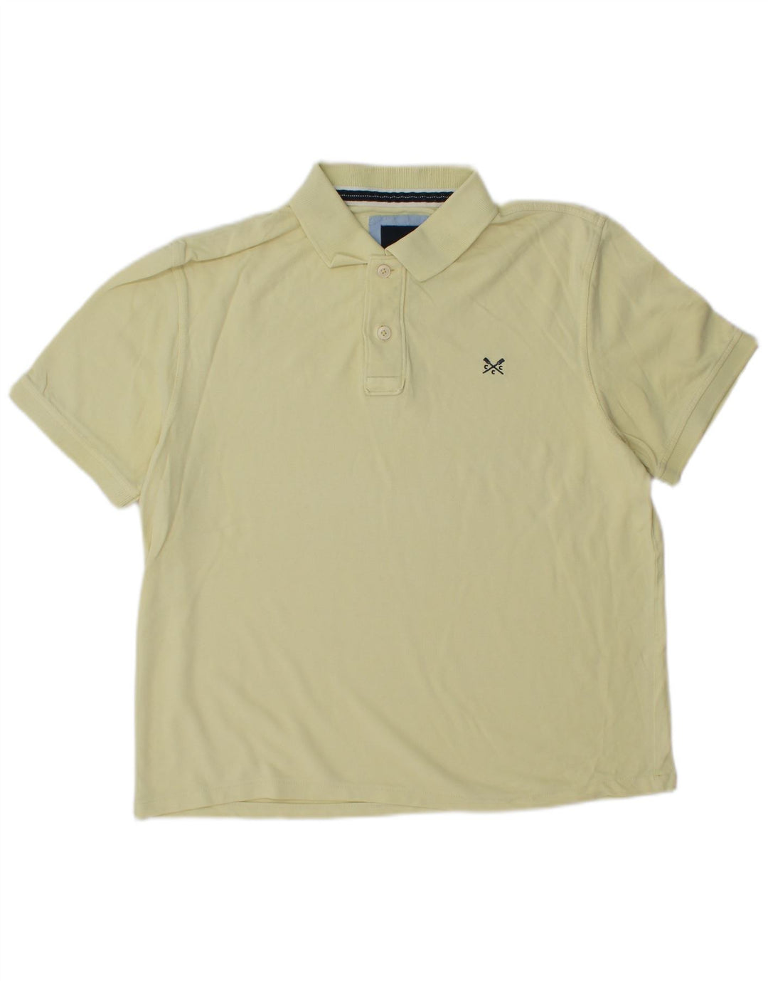 CREW TØJ Herre poloshirt Medium Gul