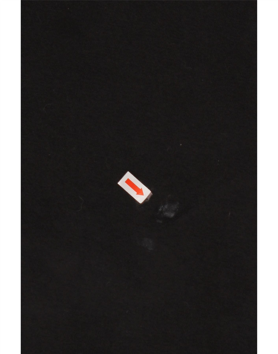 ADIDAS grafisk hættetrøje til kvinder UK 24/26 2XL Sort bomuld