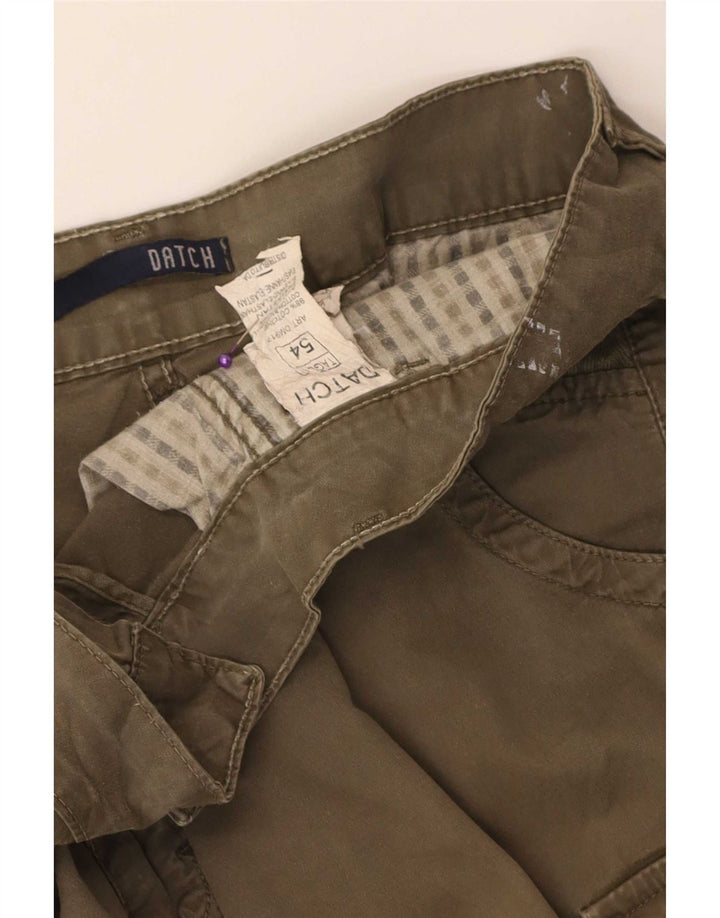 Datch Herre Cargo Shorts IT 54 XL W36 Khaki Bomuld