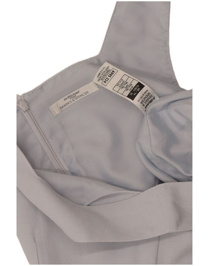 Marks & Spencer Dame St. Michael Ærmeløs Shift Dress UK 14 Large Blue
