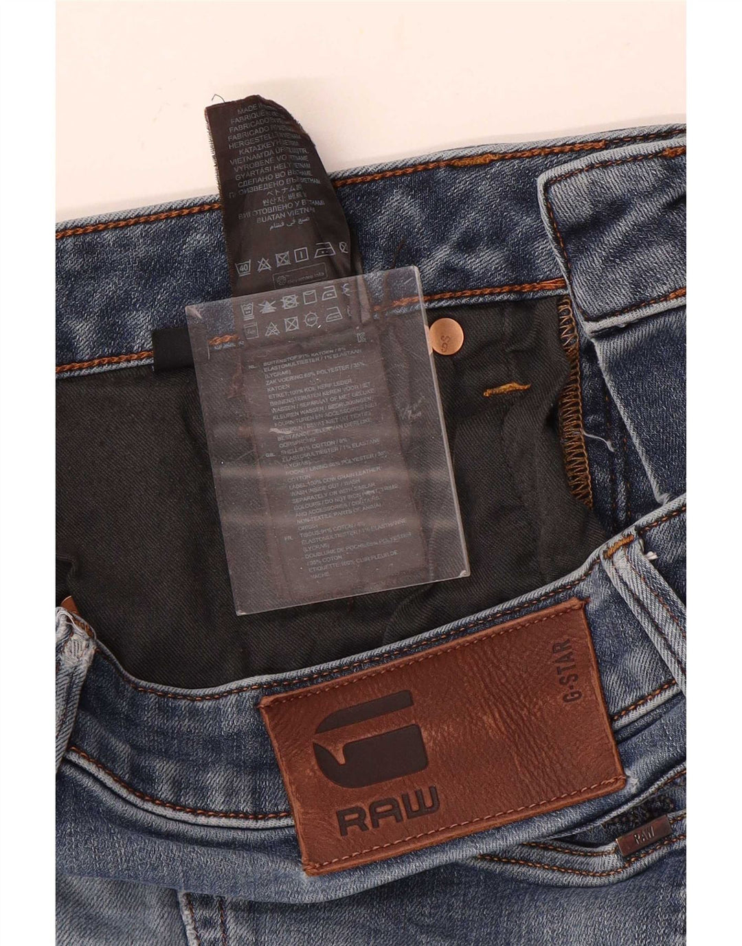 G-Star Dame Slim Jeans W29 L30 Blå Bomuld