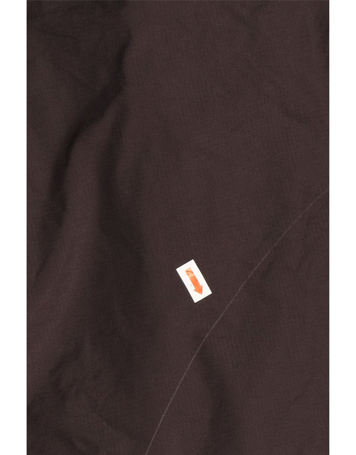 SUPERDRY Dame Oversized hættejakke UK 10 Small Brown