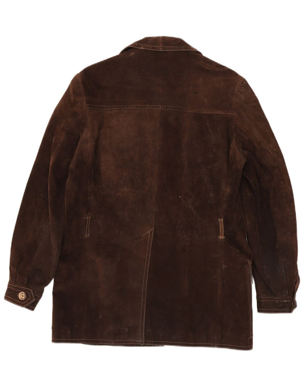 Vintage herre ruskindsjakke UK 38 Medium Brown