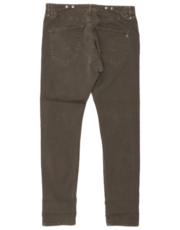 Replay Dame Slim Jeans W32 L29 Grå