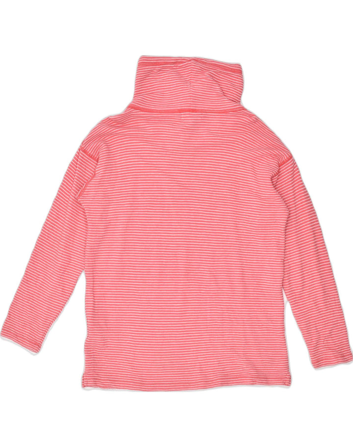 CHAPS Womens Loose Fit Roll Neck Sweatshirt Jumper UK 14 Medium Pink | Vintage | Thrift | Second-Hand | Used Clothing | Messina Hembry 